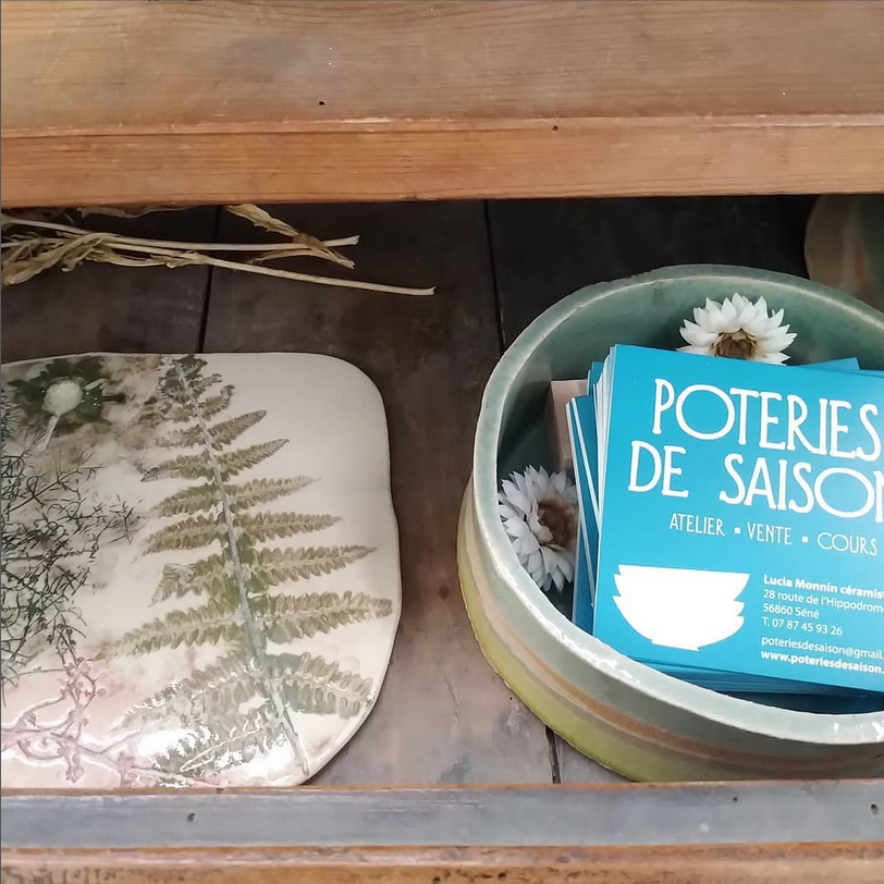 Poteries de saison, Séné, céramique, Vannes, Morbihan, Bretagne, stages, cours, vases, sculpture, vaisselle, artisanat d'art