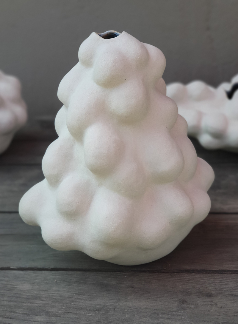 Vannes, Morbihan, poterie, céramique, sculpture, grès, nuage