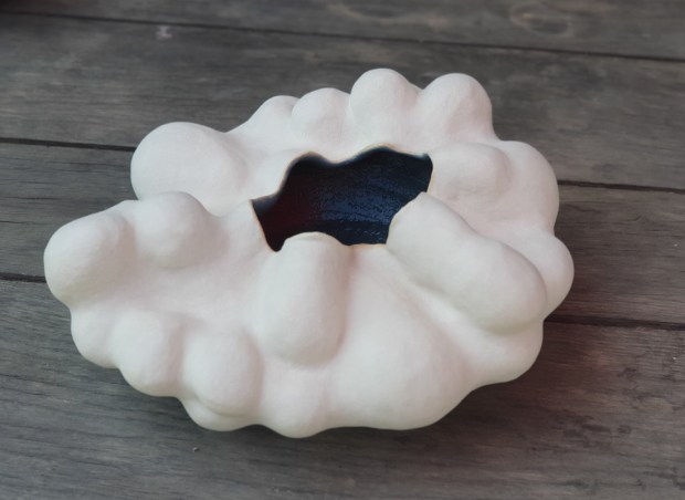 Vannes, Morbihan, poterie, céramique, sculpture, grès, nuage