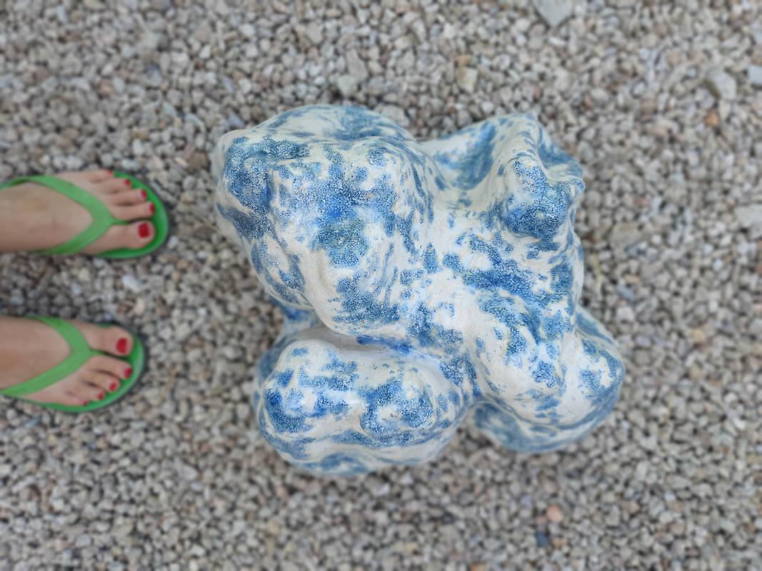 Vannes, Morbihan, poterie, céramique, sculpture, grès, nuage