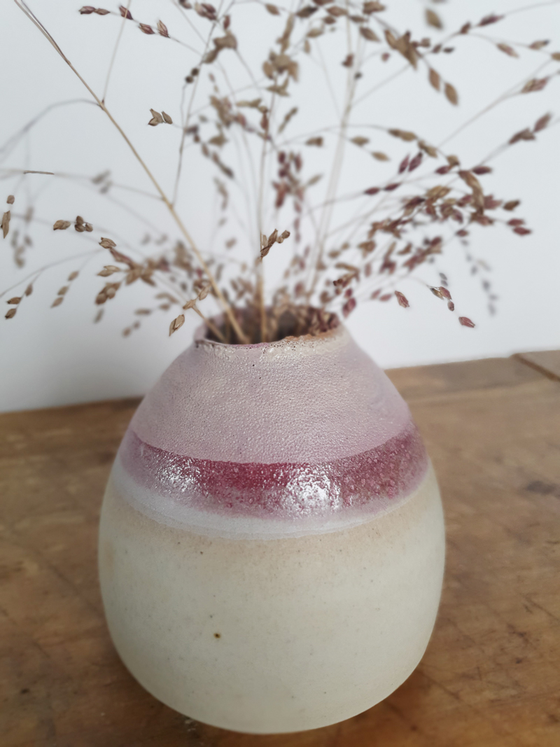 Poteries de saison, Séné, céramique, Vannes, Morbihan, Bretagne, stages, cours, vases, soliflore, artisanat d'art, boutique
